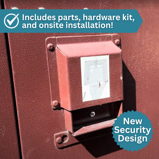 Latch Upgrade Service (for existing Tahoe Bear Box owners only)