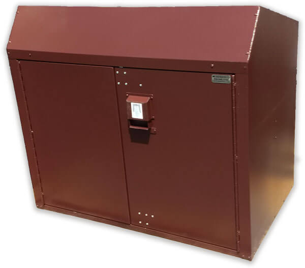 E340-BR , Econo Series 3-Can Bear Proof Enclosure (Enclosure Only)
