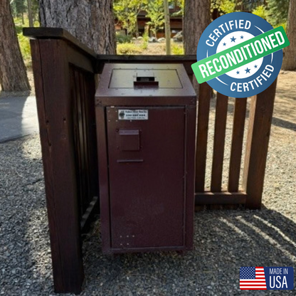 Reconditioned Top Loader TL130-BR 1-Can Enclosure (Includes Local Delivery & Installation)