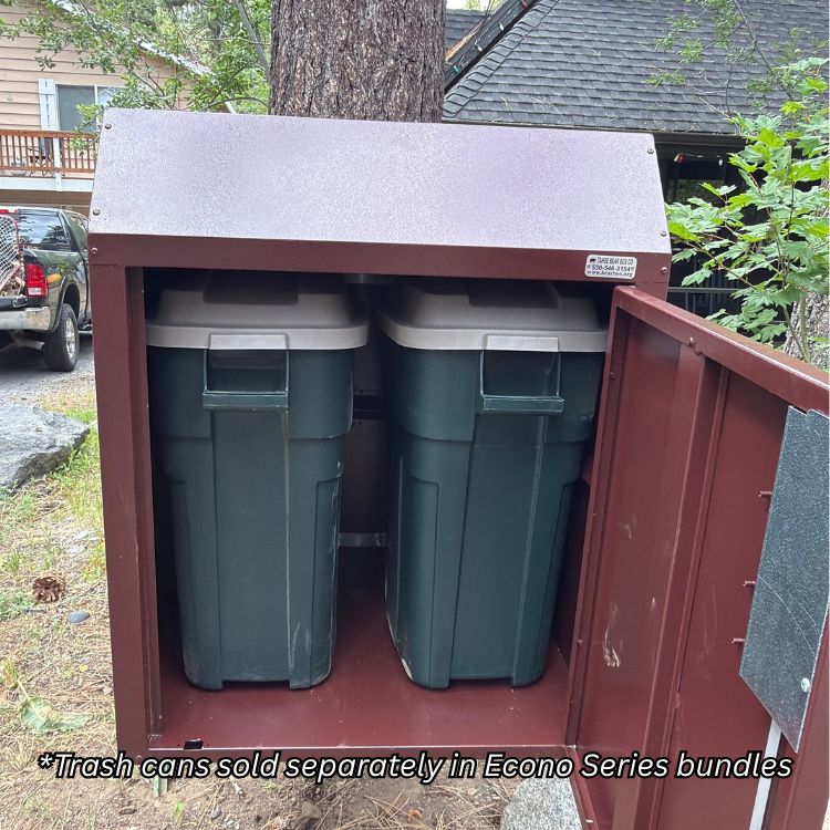 Econo Series E240-BR 2-Can Bear Proof Enclosure Bundle With Delivery & Onsite Installation