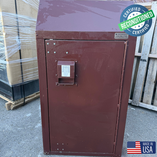 RECONDITIONED E140-BR, Econo Series 1-Can Bundle With Delivery & Onsite Installation (Trash Cans Included)