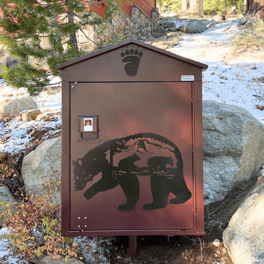 NEW! Bear Box Art Decor Panels (for 2-can and 3-can Tahoe Bear Box models)