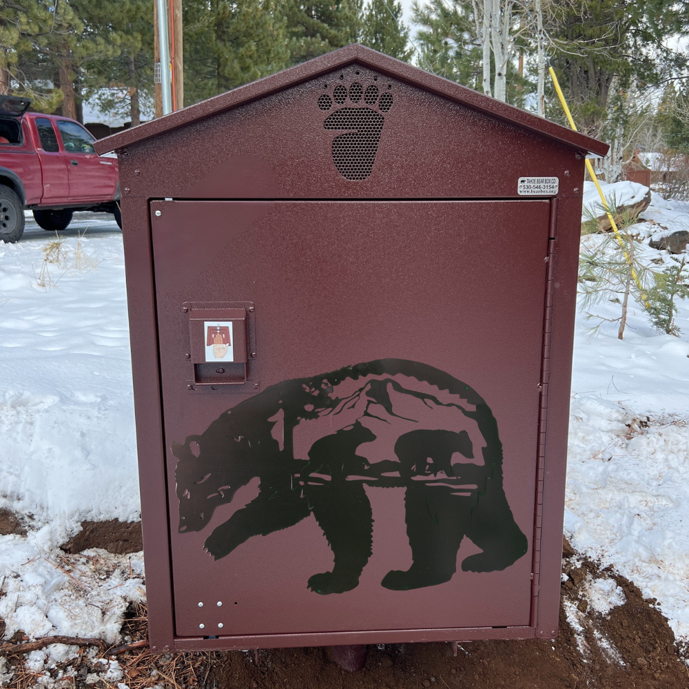 NEW! Bear Box Art Decor Panels (for 2-can and 3-can Tahoe Bear Box models)