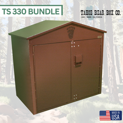 Tahoe Series TS330 Bundle With Delivery & Onsite Installation (Trash Cans Included)