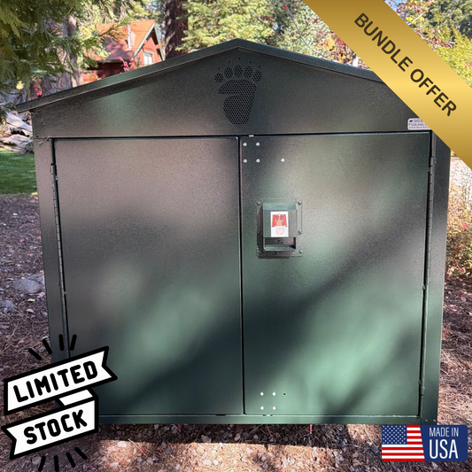 TS330-GR, Emerald Bay Series Green Bundle With Delivery & Onsite Installation (Trash Cans Included)