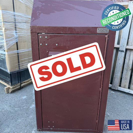 RECONDITIONED E140-BR, Econo Series 1-Can Bundle With Delivery & Onsite Installation (Trash Cans Included)
